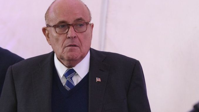 Rudy Giuliani warns the Deep State are going to try to kill him