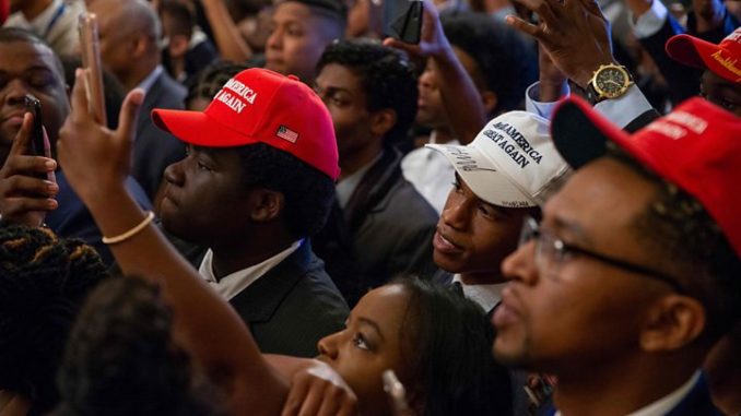 African American support of President Trump hits historic 34 percent