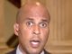 Democrat presidential candidate Sen. Cory Booker (D-NJ) claimed "polls don't matter" Sunday evening and vowed to "pancake Donald Trump."