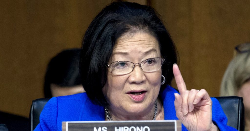 Mazie Hirono calls on people to treat climate change like a religion