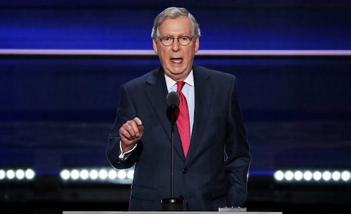 Senate Majority Leader Mitch McConnell says he is confident Democrats' impeachment will not lead to Trump's removal from White House
