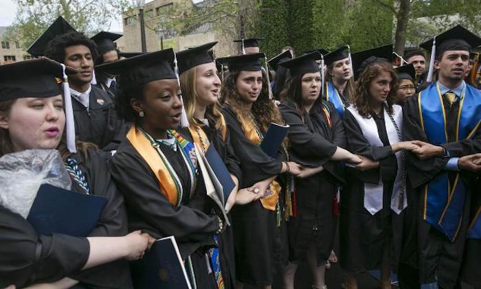 Students at the University of Notre Dame are calling for "white authors" to be removed from the university curriculum in order to "decolonize" the university.