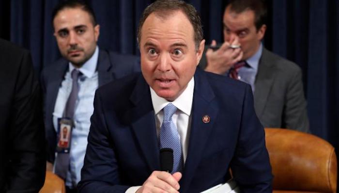 Rep. Adam Schiff boasts he is sending 'charlatan' Trump back to his golden throne