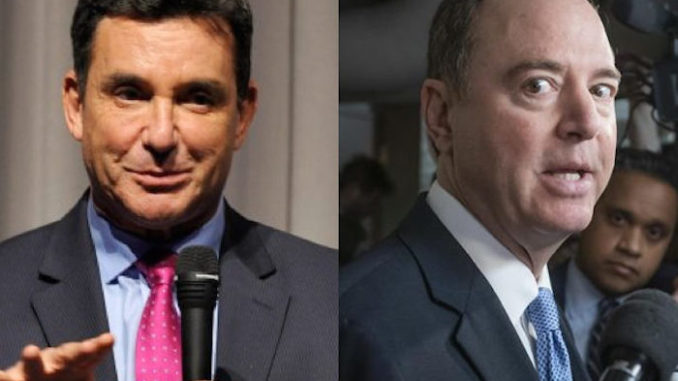 Dr. Bruce Hensel, an associate of Rep. Adam Schiff, has been arrested for soliciting lewd photos from a 9-year-old girl in Los Angeles.