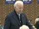 Protestor calls Joe Biden a pervert during campaign rally