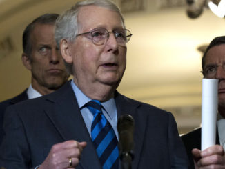 Senate Majority Leader Mitch McConnell says there is no chance President Trump will be removed from office