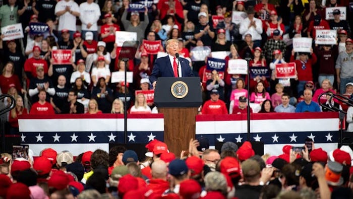 NBC forced to admit Trump rally is biggest ever seen