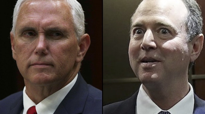 Rep. Adam Schiff (D-CA) told Rachel Maddow on MSNBC last night that he may have “acquired a piece of evidence” that Vice President Mike Pence is hiding information in the House Ukrainian investigation.