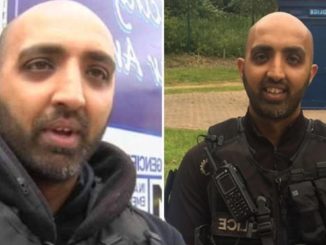 A Muslim police officer in the UK who was hired to promote "diversity" has been charged with a sickening array of sex crimes against minors.