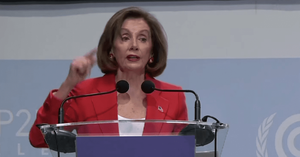 Nancy Pelosi tells United Nations Climate Change Conference to ignore President Trump