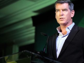 Pierce Brosnan thanks President Trump for booming economy