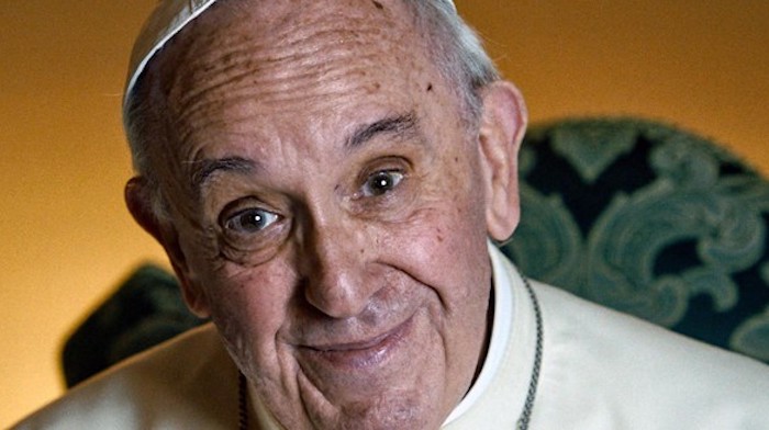 Pope Francis used his Christmas message to claim Christianity is becoming "increasingly irrelevant" in the West.