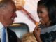 Democrat presidential candidate Joe Biden suggested on Tuesday that the Obamas will be appointed to high office if is elected in 2020, telling voters he wants to make Michelle Obama his running mate and vice president, while Barack is destined for the Supreme Court.