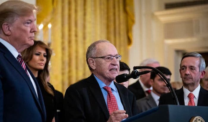 Alan Dershowitz has "secret" emails from Jeffrey Epstein that implicate VIP pedophiles, including household names, and will put "prominent people in handcuffs" when they are released.