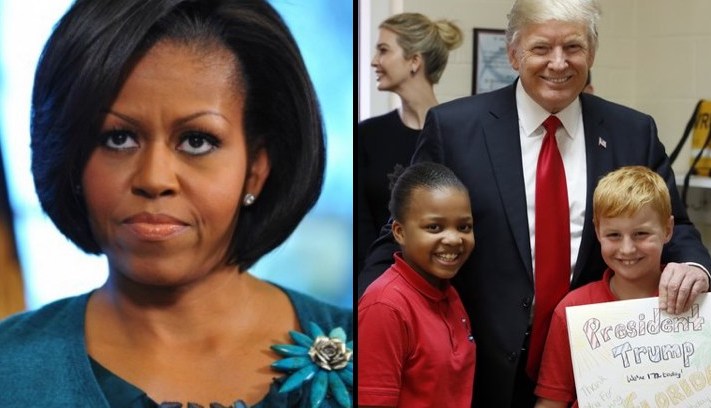 The Trump administration has announced it is scrapping Michelle Obama's school lunch program because it creates "excess waste" and lacks "common sense."