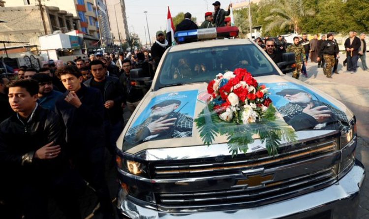 Iranian terrorist mastermind Qassim Soleimani was killed with an American-made drone and his coffin was carried into Tehran in an iconic American-made car.