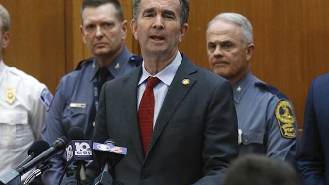 Virginia Governor Ralph Northam declares state of emergency