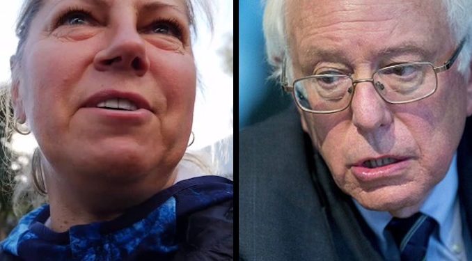 A Lithuanian immigrant who fled communism in her native land has warned Bernie Sanders supporters of the dangers of socialism, telling them they should “should go to a socialist country” to understand what it is really like before trying to change America.