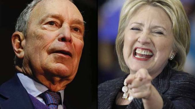 Democrat presidential candidate Michael Bloomberg wants Hillary Clinton as his running mate and is laying the groundwork to make it legally possible, sources close to his campaign told the Drudge Report.