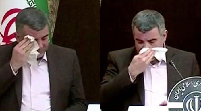 Iran's deputy health minister has tested positive for coronavirus just one day after holding a press conference and attempting to convince the world the coronavirus outbreak is not as bad as feared.