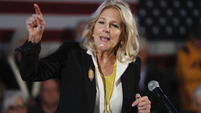 Jill Biden says President Trump's attacks on her children are disgraceful