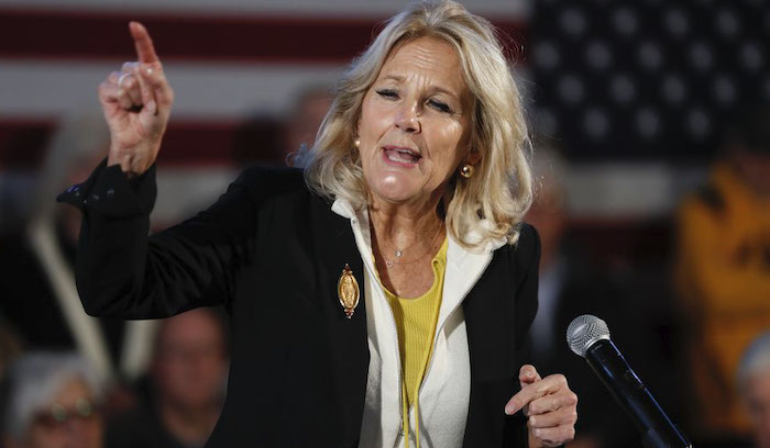Jill Biden says President Trump's attacks on her children are disgraceful