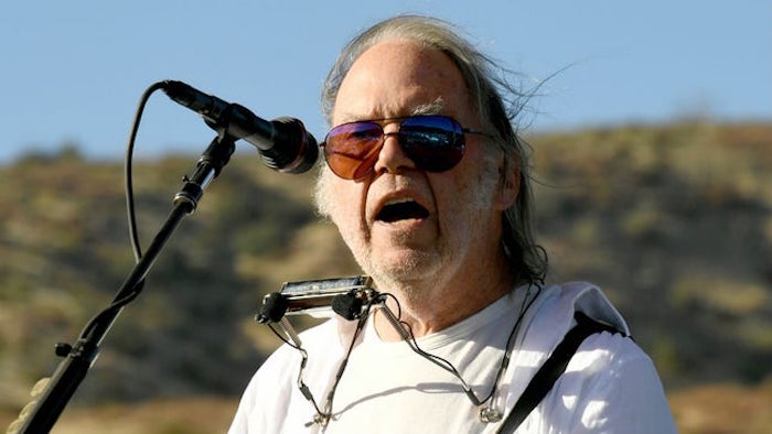Far-left rocker Neil Young, who was granted U.S. citizen last month, has attacked President Donald Trump as “a disgrace to my country” and promised that “we are going to vote you out and Make America Great Again” in November.