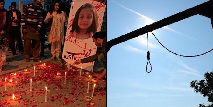 Lawmakers in Pakistan pass new law allowing the public hanging of child rapists and child killers