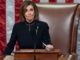 Nancy Pelosi has demanded Facebook and Twitter remove a meme posted by President Trump showing her ripping up his State of the Union address.