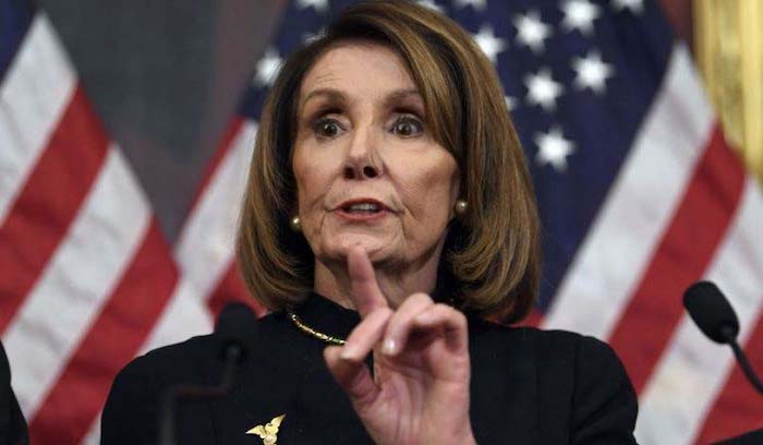 House Speaker Nancy Pelosi went on an unhinged rant on CNN this week, interrupting the host and petulantly demanding that President Donald Trump "was not acquitted" in the Senate impeachment trial.