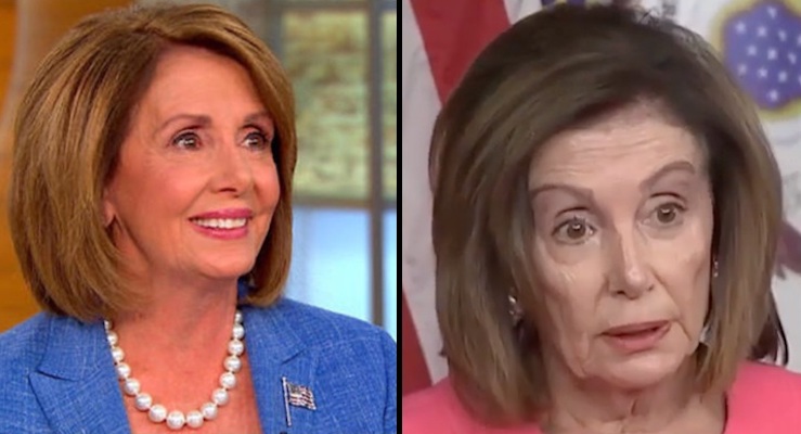 Twitter users reacted to photos of Nancy Pelosi in 2016, before taking on President Trump, and in 2020, after the impeachment trial.
