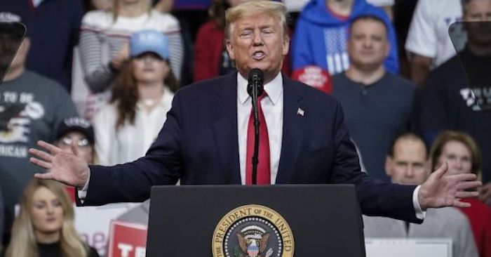 President Donald Trump praising the movie “Gone With the Wind” at his rally was a “racist dog whistle,” according to Los Angeles Times film critic Justin Chang.