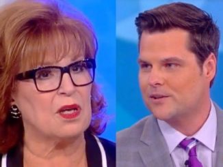 Rep. Matt Gaetz (R-FL) appeared on The View on Thursday and it is safe to say the Florida native bought the heat.