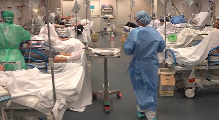 CBS News was caught airing footage from an Italian hospital, claiming it was in New York City.