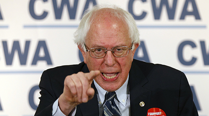 Sen. Bernie Sanders blasts CNN reporters, saying he's dealing with a global health crisis