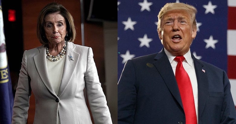 President Trump slams 'sick puppy' Pelosi for being obsessed with impeachment amid coronavirus outbreak