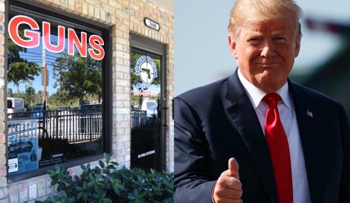 Trump administration names gun retailers and manufacturers essential businesses