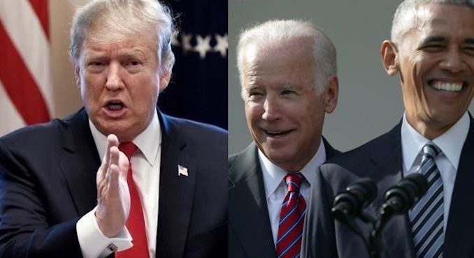 President Trump calls Obama/Biden Administration the most corrupt in U.S. history