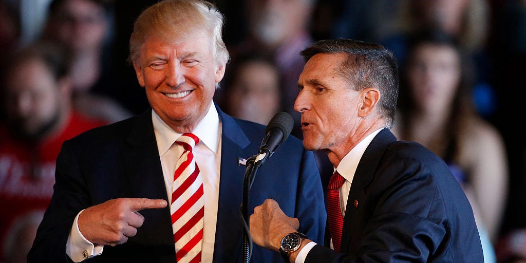 President Trump considers full pardon for General Michael Flynn