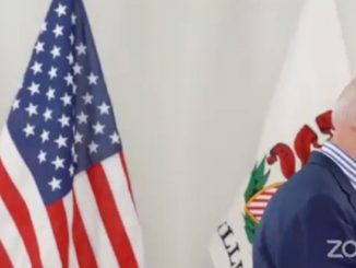 Joe Biden caught walking off camera during live town hall event
