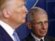 Dr. Anthony Fauci has slammed the way President Donald Trump is conducting his daily coronavirus press conferences, complaining about the number of times he has to tell President Trump facts to get his point across, and stating 'I can't jump in front of the microphone and push him down.'