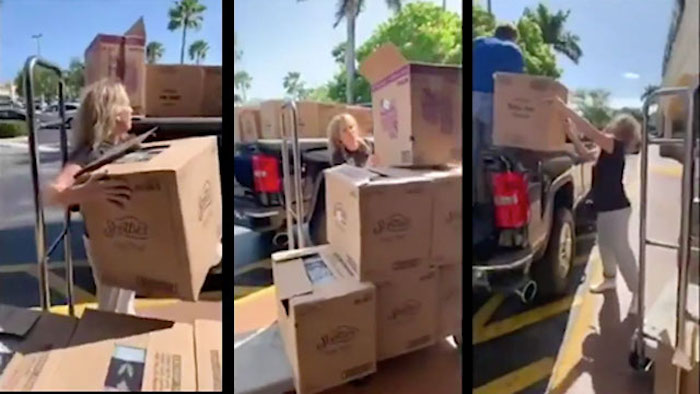 Florida man and woman buy entire store toilet paper supply