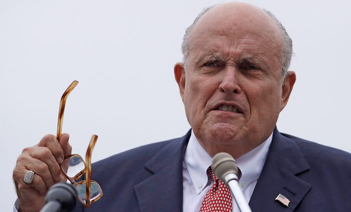 Rudy Giuliani claims the Biden family has been stealing for around 30 years