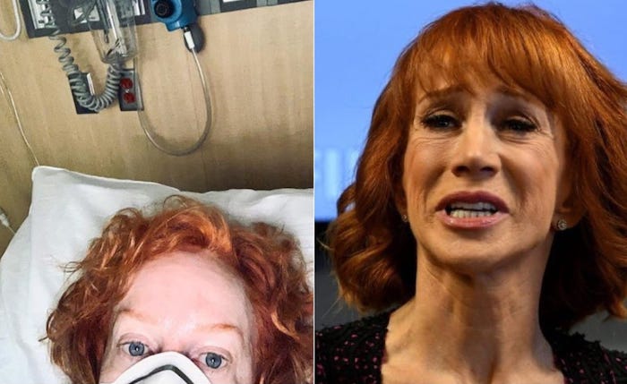 Days after comedian Kathy Griffin announced she had been admitted to a COVID-19 isolation ward room — while taking the time to slam President Trump's coronavirus response — it can be revealed that the mouthy D-lister does not have coronavirus.