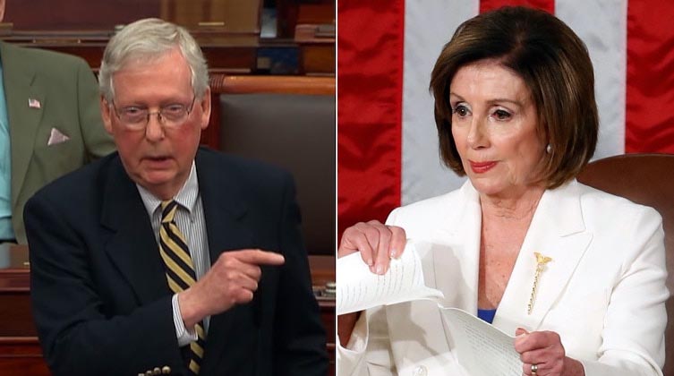 Mitch McConnell lays into Democrats for blocking emergency coronavirus package