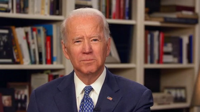 Joe Biden boasts that coronavirus is helping his numbers