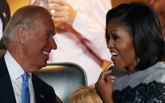 Joe Biden says he'd pick Michelle Obama to be his VP in a heart beat