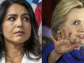 Rep. Tulsi Gabbard must be a "Russian asset" because she is anti-war and anti-regime change, according to the twisted logic of Hillary Clinton's lawyers.