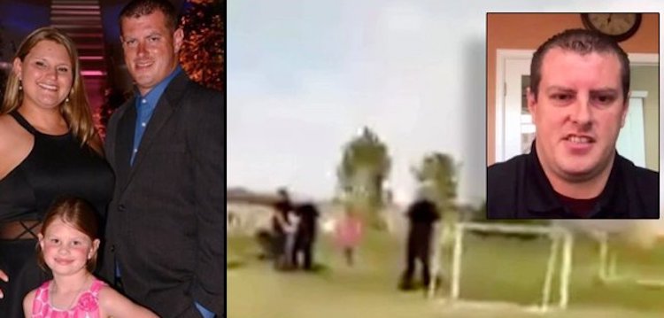 Police handcuff Colorado father in front of 6-year-old daughter for violating social distancing order at the park