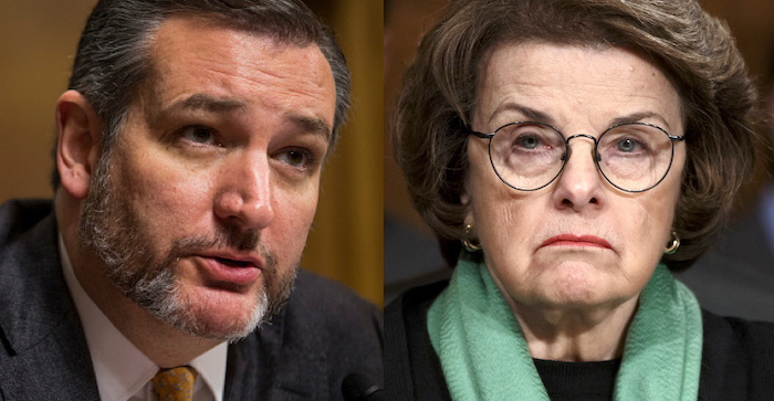 Sen. Ted Cruz blasts Dianne Feinstein for wanting billions for Iran while blocking relief for ordinary Americans